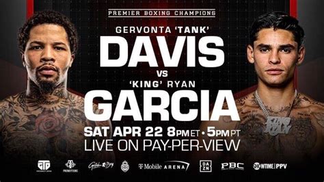 tank davis ryan garcia fight tickets|Premier Boxing Champions Tickets